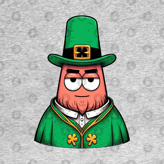 Saint Patrick Star by Mr.PopArts